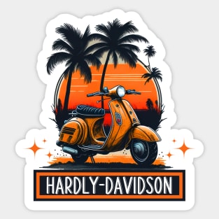 Hardly Davidson Sticker